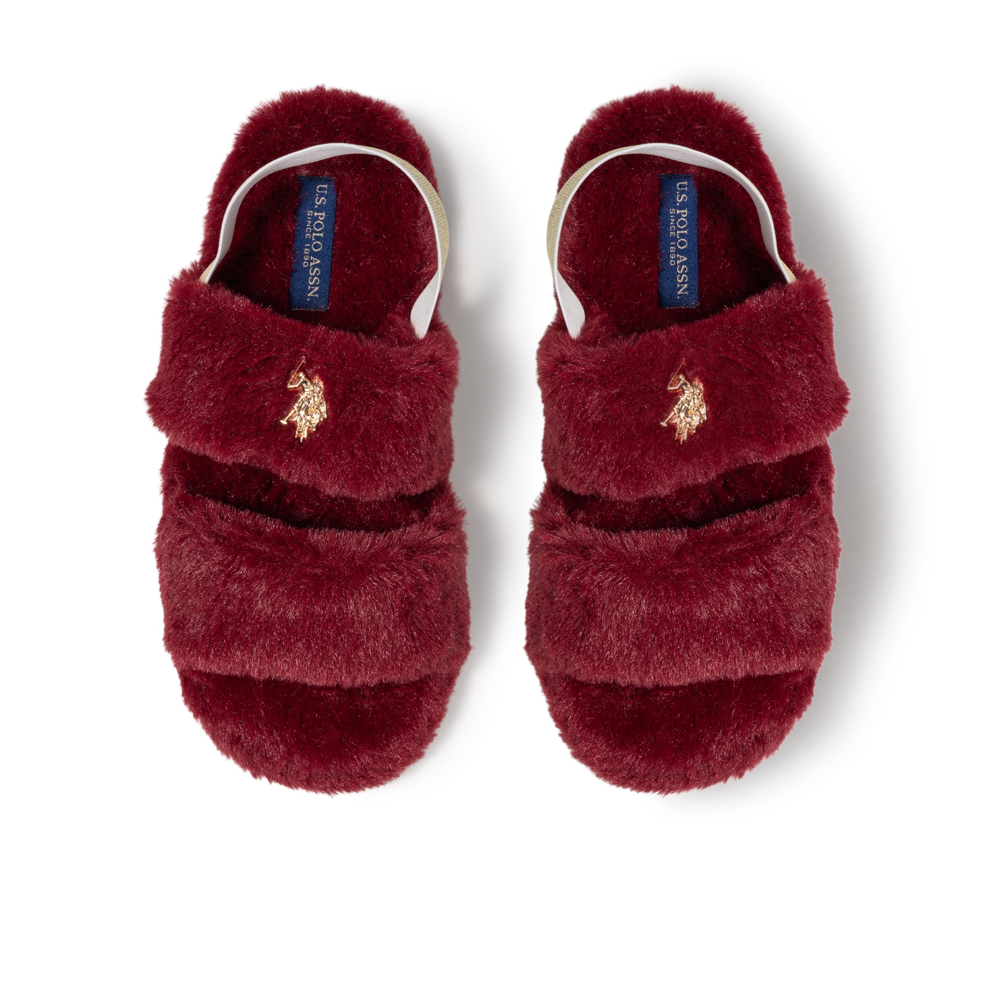U.S. Polo Assn.Womens Double Strap Slipper