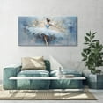 thumbnail image 4 of HFDF Reeds Nature Aesthetics Wall Art Scenery Landscape Pictures Wall Decor Modern Large Master Over Above Bed Canvas Prints HorizontalArtwork Painting Decoration For Living Room 24x16inch Framed, 4 of 6