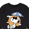 thumbnail image 3 of Peanuts - Snoopy's Beach Day - Toddler And Youth Long Sleeve Graphic T-Shirt, 3 of 6