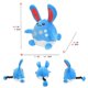 thumbnail image 3 of Sprigatito Pokemon Plush Doll Soft Animal Hot Toys Great Gift, 3 of 5