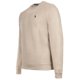 thumbnail image 2 of U.S. POLO ASSN. Sudadera para hombre - Forro polar diagonal con acabado carbono, cuello redondo, algodón Beige 3XL (XXX-Large), 2 of 3