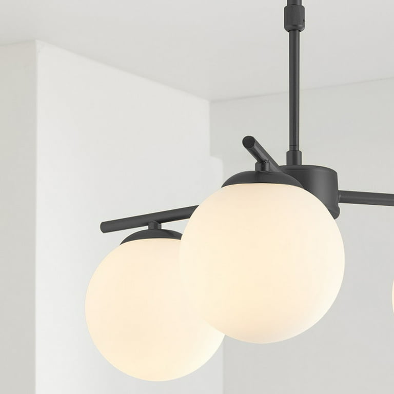 Black globe deals ceiling light