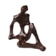 thumbnail image 3 of Estatua de pensador abstracto de resina, adorno de mesa, escultura, figura, estatua para mesa de comedor, Bar, estudio, decoración de sala de estar Marrón, 3 of 8