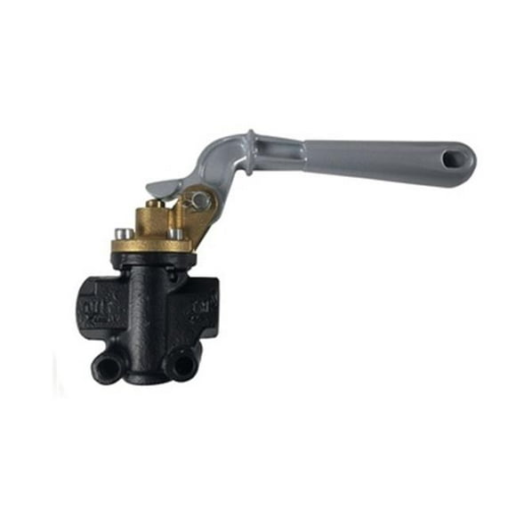 Hornblasters VA-M8 0.5 in. High Flow Manaul Valve - HD All Brass
