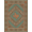Sage Green Terracotta, Pattern 16, variant on ODIKA 8'x10' Washable Area Rug Vintage Farmhouse Border Round Runway Themed Trailer Hooks Cowboy Refined for King Size Bedroom Under Bed, Master Suite, Non-Shedding, Easy Care