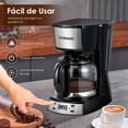 thumbnail image 2 of Cafetera por Goteo Sangkee 12 Tazas 1.8L Temporizador Programable 900W, 2 of 8