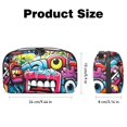 thumbnail image 5 of Graffiti Charger Pouch and Storage Box: Oxford Cloth Waterproof USB Cable Organizer and Cell Phone Cord Holder - 5.9x9.44x3.14 in, 5 of 6