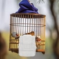 thumbnail image 4 of BESTYASH 4Ud Plato Alimentador De Plástico Para Jaulas Con Antisalpicaduras Para Pájaros, 4 of 7