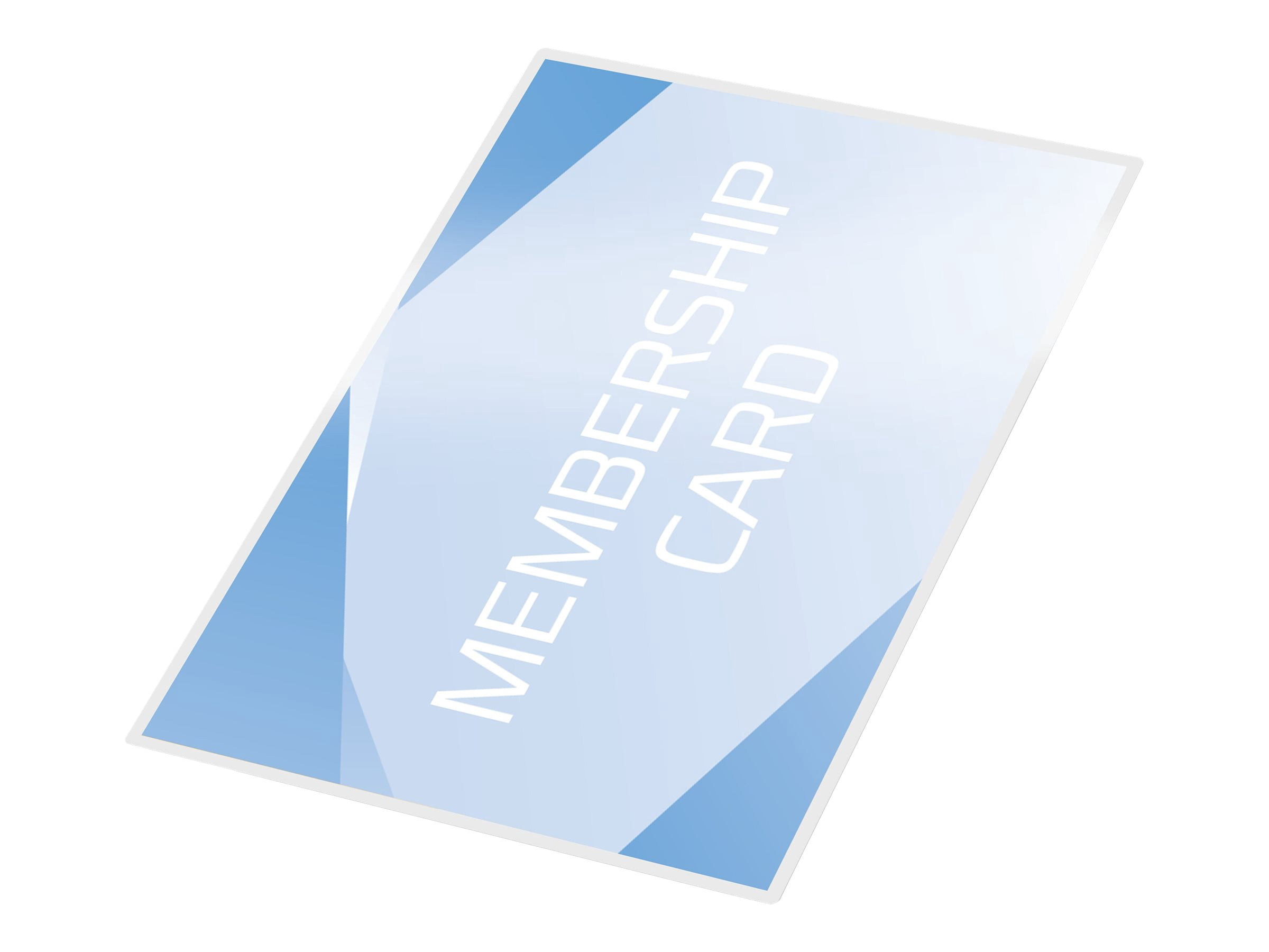 GBC Card - 100-pack - glossy laminating pouches