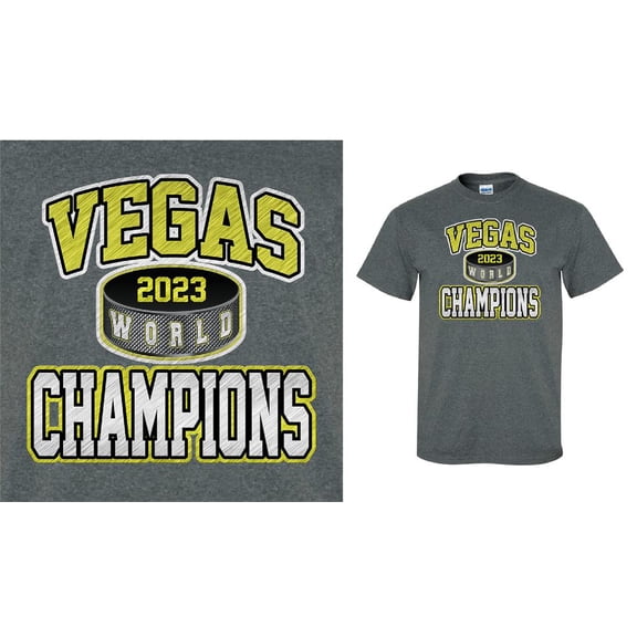 Las Vegas Hockey 2023 Champions T-Shirt L