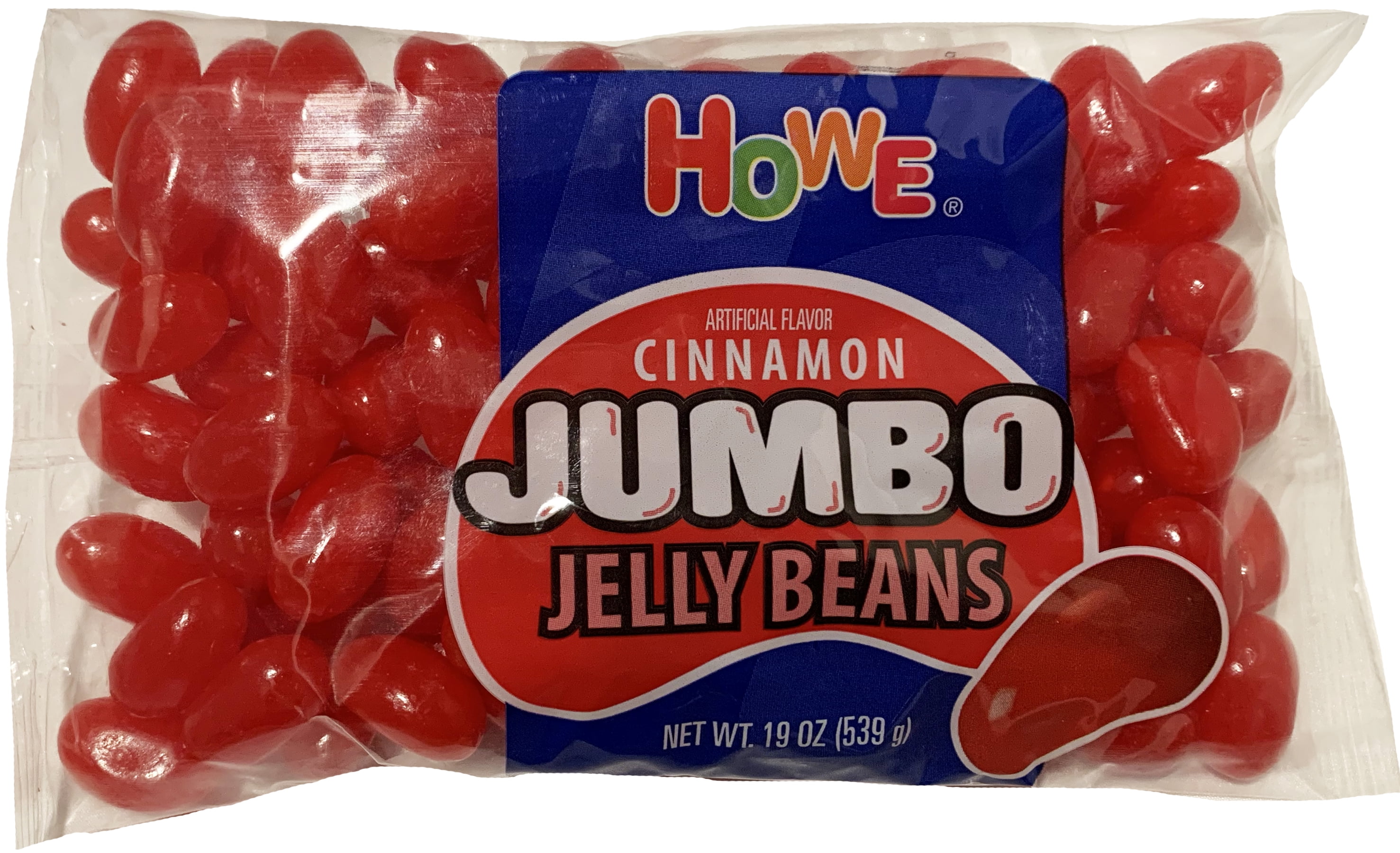 Howe Cinnamon Jumbo Jelly Beans, 19 oz