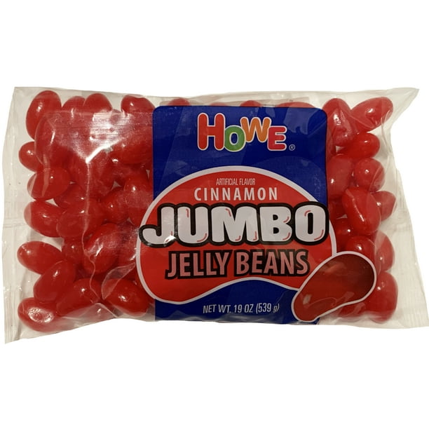 Howe Cinnamon Jumbo Jelly Beans, 19 oz