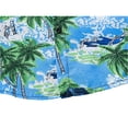 thumbnail image 5 of CCRFTGI Summer Outfits for Child Boys Two Piece Swimsuit Beach Vacation Maple Leaf Print Quick Dry Short Sleeve Button Down Shirts and Girls Swim Shorts Cute Outfit Green 11-12 Years, 5 of 9