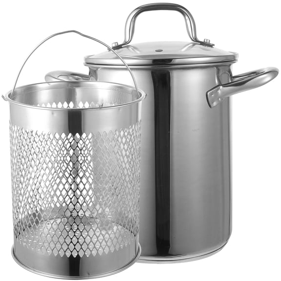 OFFIGAM Deep Fryer with Basket Set for Crispy Frying and Thanksgiving Cooking, Appliance for Home Use