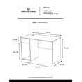 thumbnail image 3 of Escritorio Ejecutivo Moderno Profesional Oficina Home Office DECOMOBIL  ESC07-CAJON-G/NM, 3 of 5