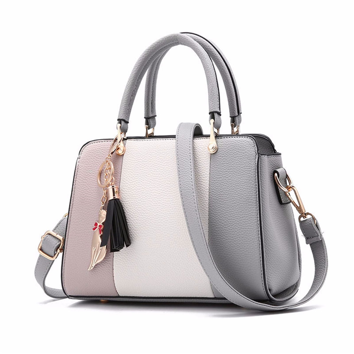KUDOSALE - 2020 Fashion Women Casual Leather Handbag Shoulder Bag Lady Evening Tassels Tote ...