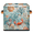 Multicolor 1, variant on CURLYOOT Seashell Starfish Cube Storage Bin 11 Inch Fabric Storage Cube for Shelves Decorative Ocean Beach Foldable Basket with Leather Handle for Closet Shelves Organizer