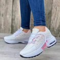thumbnail image 1 of Zapatillas de deporte para mujer, zapatos casuales, cómodos, de malla, con cordones, zapatos deportivos para mujer, cuñas, zapatos vulcanizados gruesos para mujer, zapatillas para mujer, 1 of 6