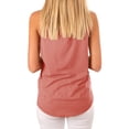 thumbnail image 2 of Women's Summer Sleeveless T Shirts Solid Color Casual Vest, 2 of 2