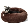 thumbnail image 1 of Cama para mascotas, relajante, para perros pequeños, rosquilla, lavable, 60 cm, 1 of 6