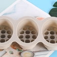 thumbnail image 5 of 4 Cavities Silicone s for Soap Making, Reusable and Flexible Silicone Soap s for Making Soap , Easy to Release, 5 of 9