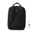 thumbnail image 4 of TOTTO Mochila Ergonómica Mediana para Mujer Porta Laptop 14 con Bolsillo Secreto | Escuela - Oficina negro M, 4 of 6