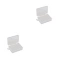 thumbnail image 1 of Wosthever Transparent Jewelry Box Portable Waterproof Hanging Rings Lid Case Travel Storage Leakproof Indoor Container Pills with Transparente 2piezas, 1 of 1