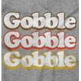 thumbnail image 2 of Gobble Gobble Thanksgiving Turkey Womens Fitted Plus Size Graphic Tee Brisco Brands 2X, 2 of 5