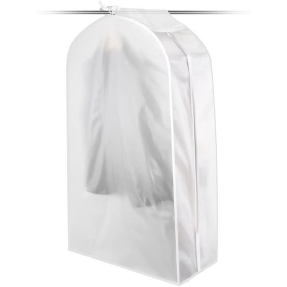 Housses de Vêtements Transparentes Imperméables Protection contre la Poussière Housses de Vêtements Universelles Protecteur de Portant à Vêtements pour Chemises Costumes Manteaux Vêtements
