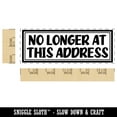 thumbnail image 2 of No Longer at this Address Letter Mail Self-Inking Rubber Stamp Ink Stamper for Business Office - Fuchsia Ink - Large 2-2/4 Inch, 2 of 7