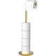 thumbnail image 1 of Soporte para Papel Higiénico de Baño, Porta Rollos de Papel, Toilet Paper Holder, Toallero de Papel Dorado, 1 of 4