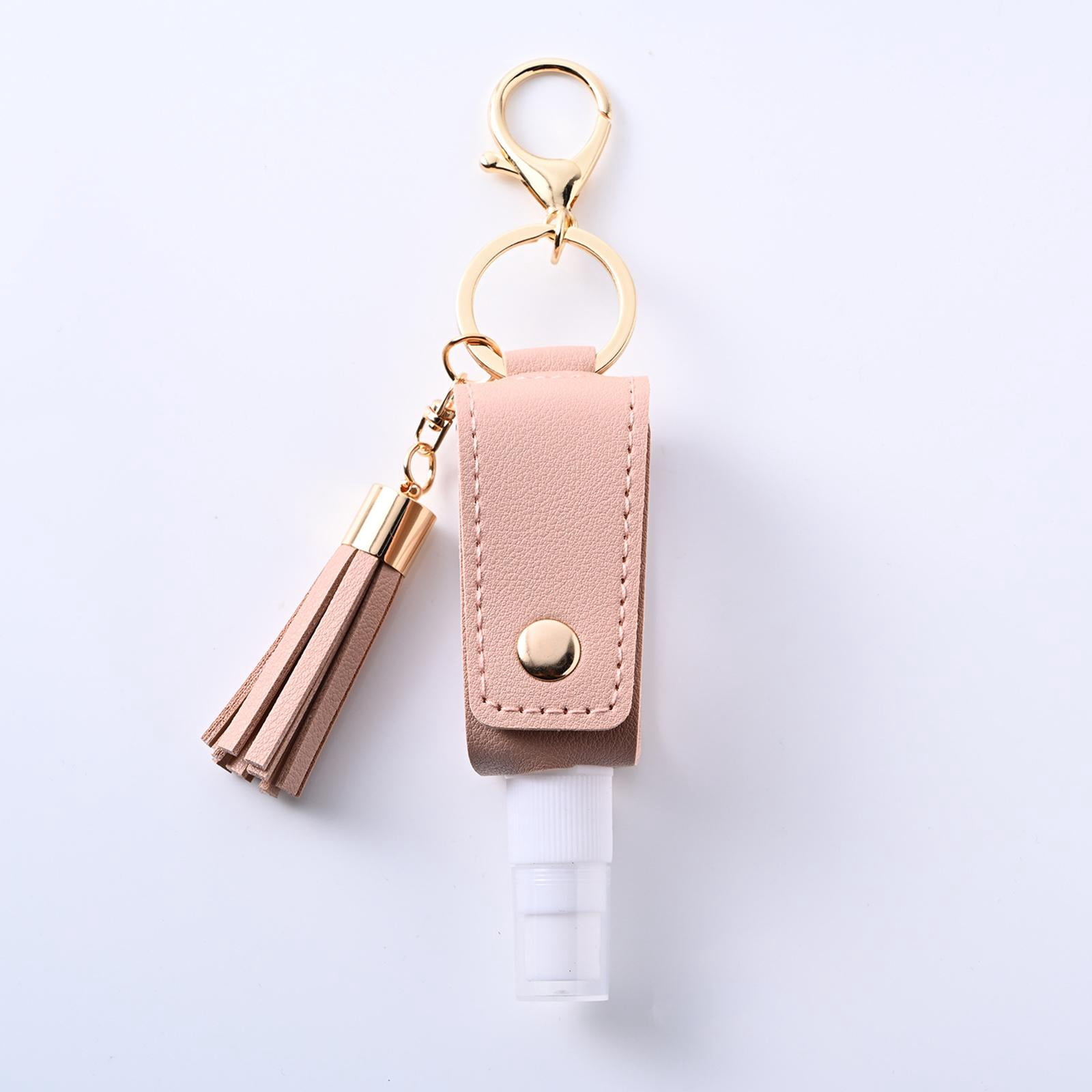 Gazechimp 6X 30ml Hand Washing Keychain Refillable Spray Bottle for Shampoo