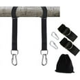 thumbnail image 2 of RV El kit para colgar columpios puede soportar hasta 30 kg, fácil y rápido de instalar en el árbol con 2 correas y mosquetón, 2 piezas., 2 of 5