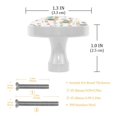 thumbnail image 3 of 4 Pcs Alpaca Knobs for Kitchen Cabinet Cupboard Dresser Bookcase Drawer Pulls Handles Round Home Decor, 3 of 5