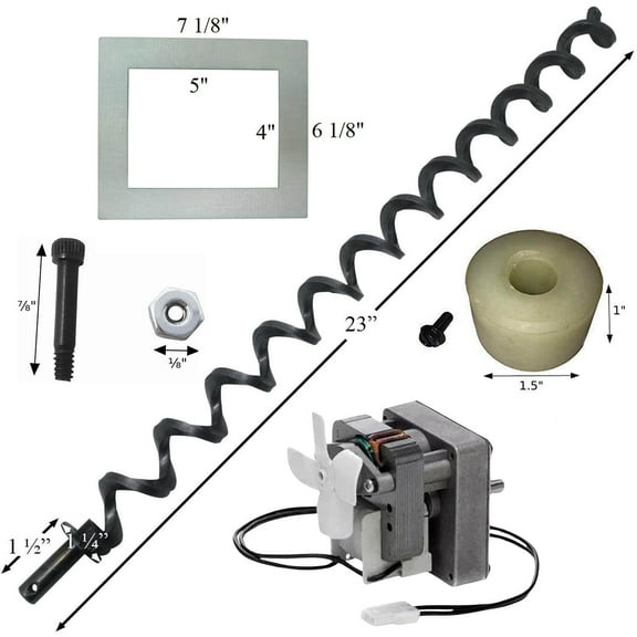Motor & Auger Shaft Repair Kit Compatible With Pit Boss Pellet Grills