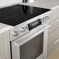 thumbnail image 6 of Bosch His8055u 800 Series 30" Wide 3.9 Cu. Ft. Free Standing Electric Induction Range -, 6 of 7