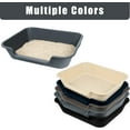 thumbnail image 6 of 2 Pack of Extra Large Cat Litter Box (ABS Material), Low Entry Senior Litter Pen for Geriatric Kitty Big Cats, Jumbo Pet Safe Litter Boxes Tray for Indoor Pets Potty (Gray, 20" L x 15.5" W), 6 of 11