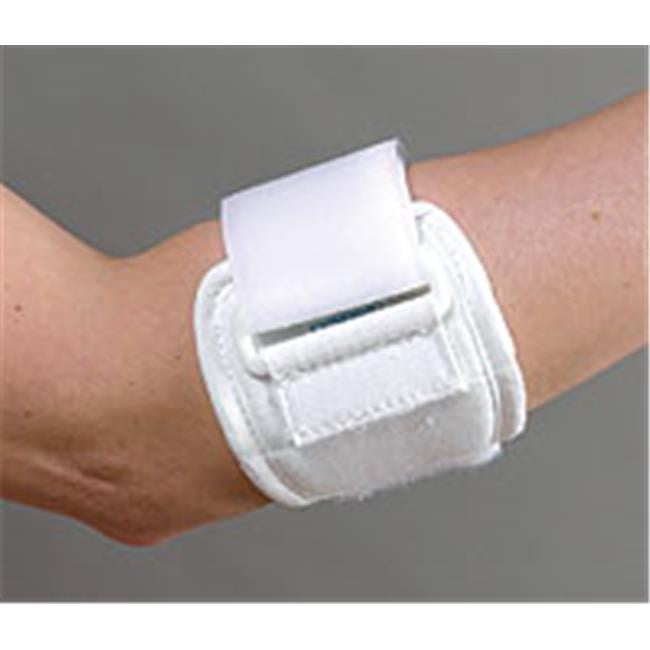 FLA Orthopedics 19201UNSTD Tennis Elbow Strap White Universal