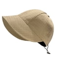 thumbnail image 1 of Sombrero ajustable de circunferencia de 56-60 cm, sombrero de pescador para mujer, sombrilla, gorra con circunferencia de cabeza grande, 1 of 5