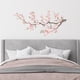 thumbnail image 3 of Peach Blossom Branch Sticker de pared Flores de primavera Decoración de la pared Decoración del hogar PVC Retirable para la sala de estar dormitorio, 3 of 9