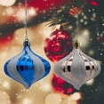 thumbnail image 3 of Farfi 3 unids / set Forma de cebolla de cebolla DIY Bolas de Navidad Colgantes Plástico Fiesta de vacaciones Festival Bolas Colgantes Suministros de fiesta Farfi 21078084, 3 of 6