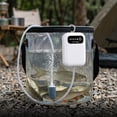 thumbnail image 4 of Bomd Silent Rechargeable Aerator For Fish, Large Capacity Aquarium Air Pump With Large Battery Capacity, Works For Bait Buckets And Small Aquariums To Keep Water Oxygen-Rich(#B), 4 of 6
