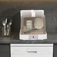 thumbnail image 5 of Portable Dishwasher, Countertop Dishwasher with See-Through Window, 1.59 Gal Water Tank, 360° Rotating Spray, 110V Home Kitchen, 5 of 11