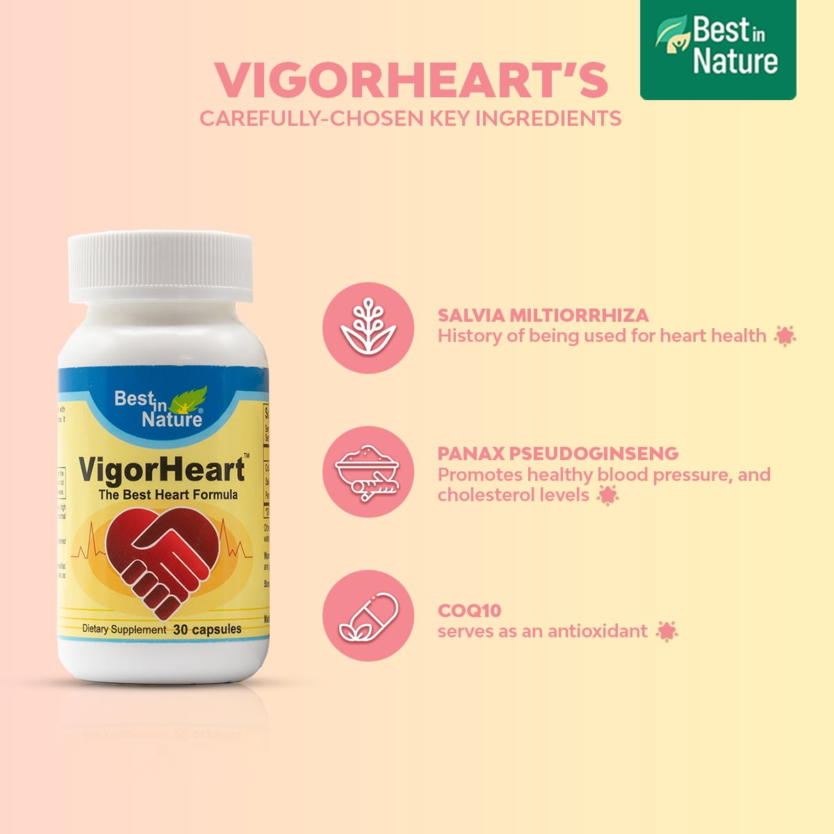 VigorHeart™- Complete Heart Health Supplement