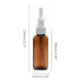 50ml Clear Empty Plastic Nasal Spray Bottles Pump Sprayer Mist Nose