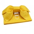 thumbnail image 1 of Kimono Obi japonés con cinturón, bata de baño de verano para mujer, ligera, clásica, preatada Amarillo, 1 of 9