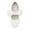 WHITE, variant on Girls Ballerina Front Bow Flats Mary Jane Dress Shoes ANGIE-5 WHITE Size 1