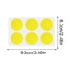 thumbnail image 4 of 78 Parches Repelentes Mosquitos Pegatinas Naturales para Viajes Al Aire Libre () Amarillo, 4 of 4