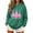 #C Green, variant on Zynoxe Hooded Sweatshirt Women with Kangaroo Pocket Drawstring Pullover Hoodie Realxed Long Sleeve Print Sweatshirts Fashionable Christmas Sweatshirts for Women #A Black S