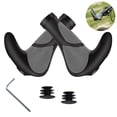 thumbnail image 1 of 1 par de puños de manillar de bicicleta, diseño ergonómico, doble bloqueo de aluminio, puños de bicicleta de montaña, puños de bicicletas urbanas plegables de descenso, puños de scooter Xemadio 222095, 1 of 9